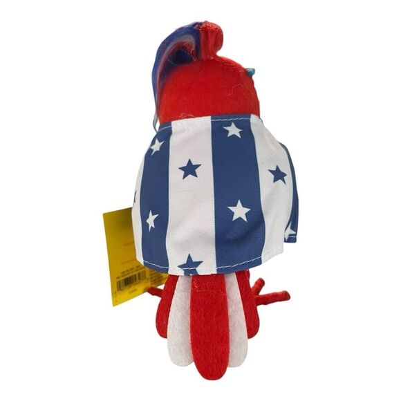 Patriotic Bird Toy - Red, White, and Blue - Picture 3 of 4